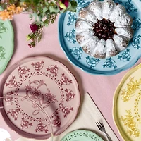Josephine Small Round Tray - Dusty Pink
