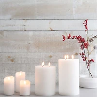 LED One Touch Candles, Set of 3 - White