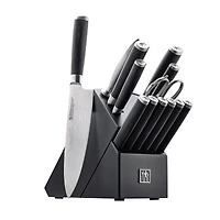 Henckels Damascus Ensemble de bloc à couteaux, 14 pièces - Noir