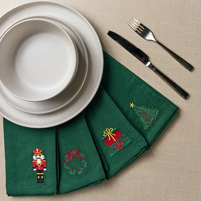 Holiday Napkins, Set of 4