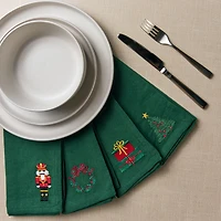 Holiday Napkins, Set of 4