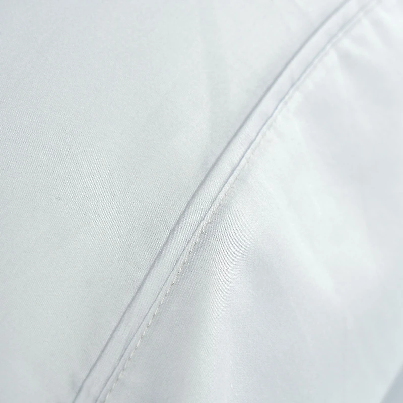 Satin Hotel Pillowcases, Set of 2 - Assorted