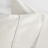 Satin Hotel Pillowcases, Set of 2 - Assorted