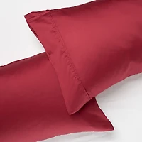 Satin Hotel Pillowcases, Set of 2 - Assorted