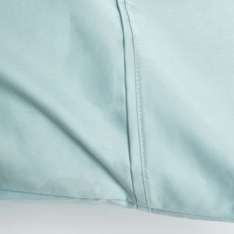 Deluxe Satin Hotel Pillowcases, Set of 2 - Assorted
