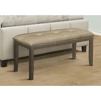 Bench with Fabric Seat - 44"