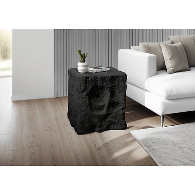 Black Indoor/Outdoor Accent Table