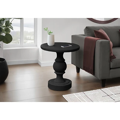 Round Pedestal Indoor/Outdoor Accent Table