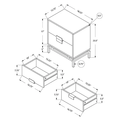 Retro Accent Table