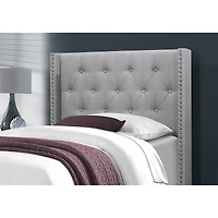 Luxurious Bedframe with a Wingback Headboard
