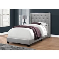 Luxurious Bedframe with a Wingback Headboard