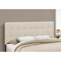 Button Tufted Headboard with Extra Padding - Queen