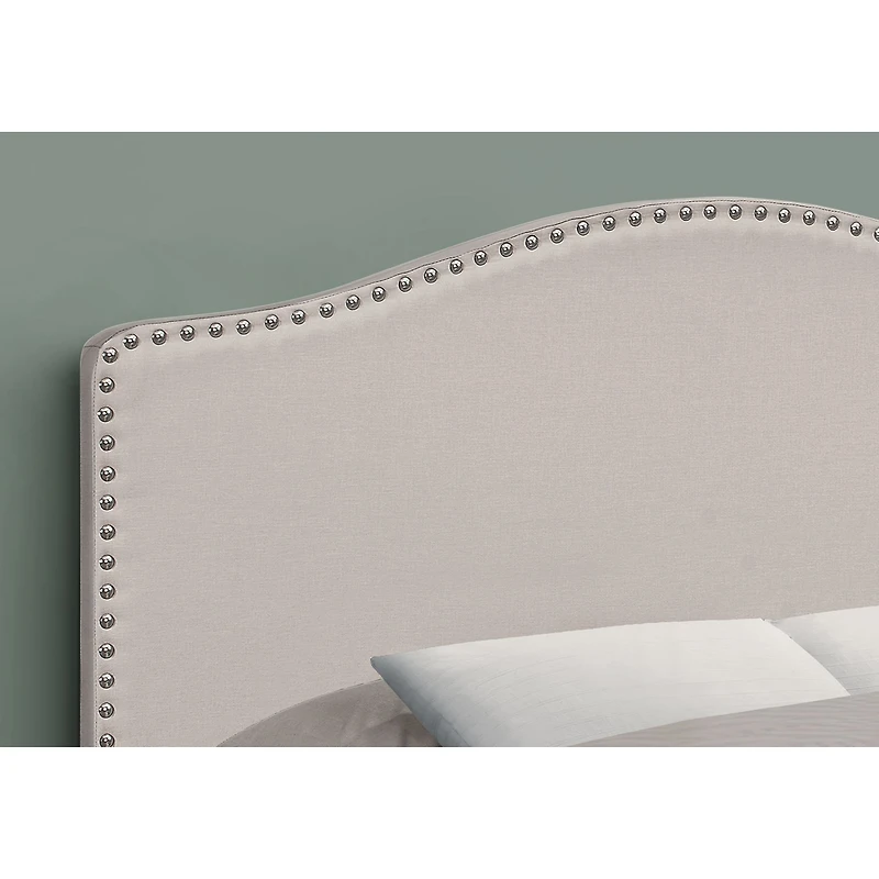 Modern Upholstered Headboard Panel - Double