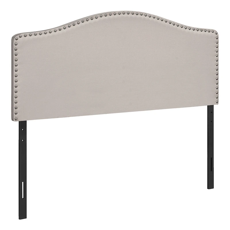 Modern Upholstered Headboard Panel - Double