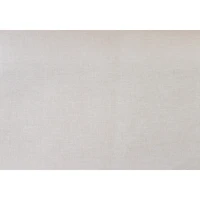 Square-tufted Bed with Linen-look Fabric - Queen
