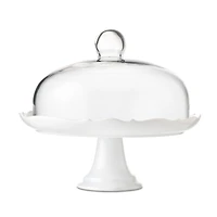 Pedestal Cake Plate and Dome