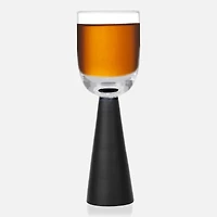Verre de shot Pyramide, ensemble de 4 - Noir, 40 ml