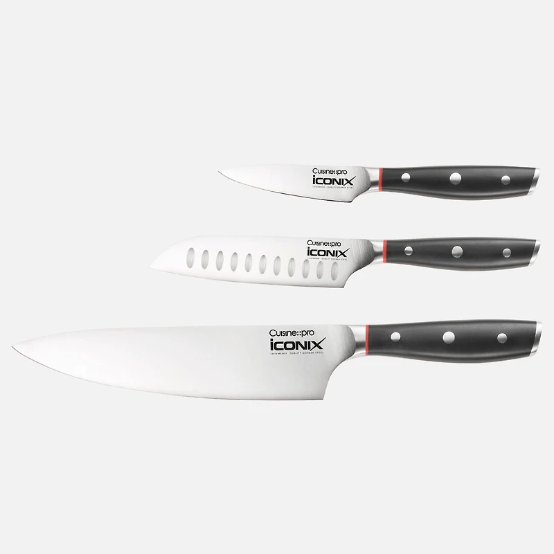 iconiX Starter Knife Set 3-Piece