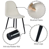 Oak Ensemble de salle à manger moderne, 5 pièces – Beige