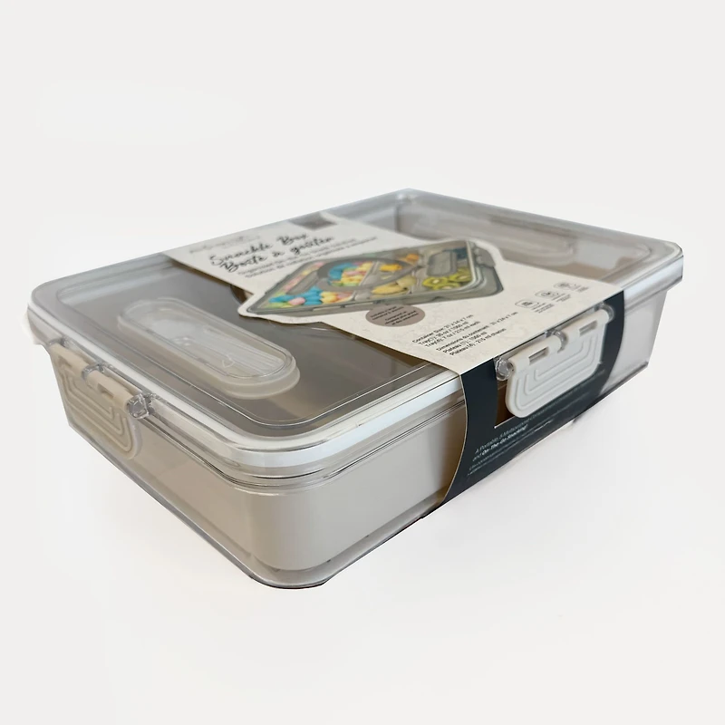 JS Gourmet Boîte Snackle compartiments