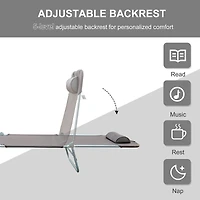 6 Foot Outdoor Lounge Chair