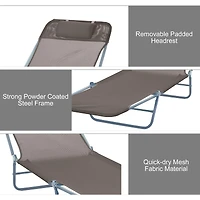 6 Foot Outdoor Lounge Chair