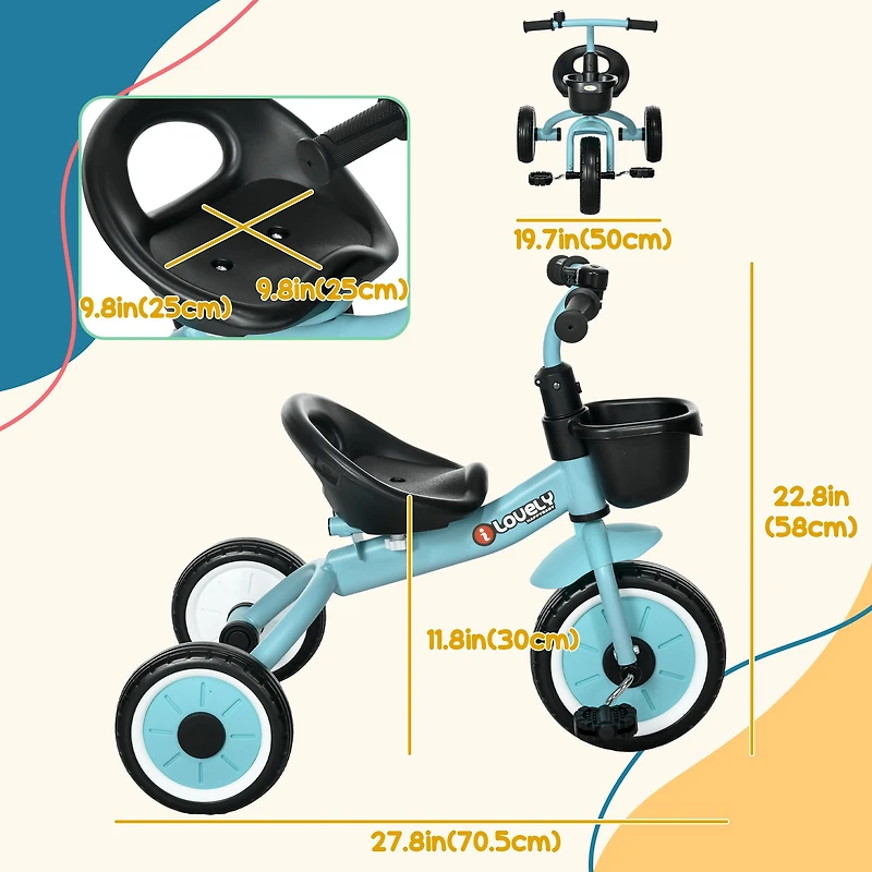 Blue Toddler Tricycle