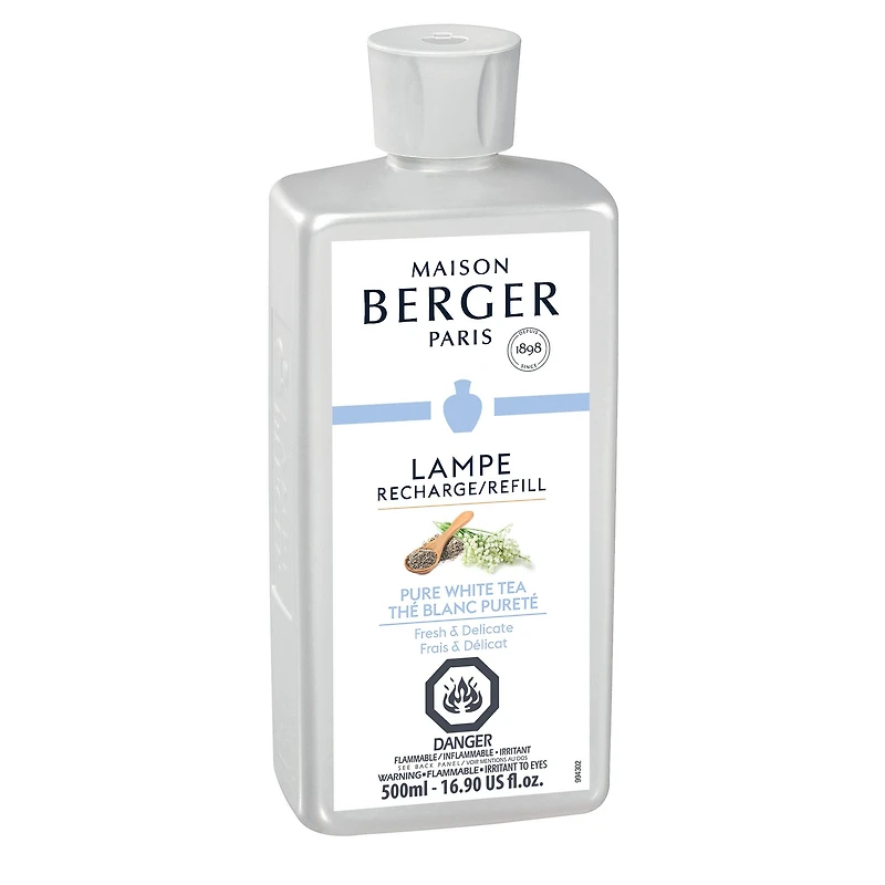 Berger Lamp Pure White Tea Refill - 500 ml