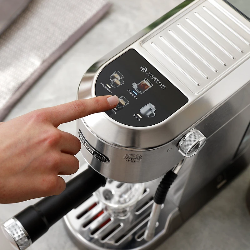De'Longhi Dedica Duo Espresso Machine Stainless Steel