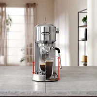 De'Longhi Machine à espresso Dedica Duo avec infusion à froid en acier inoxydable