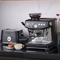 Breville the Barista Express® Impress Machine à espresso - Truffe noire
