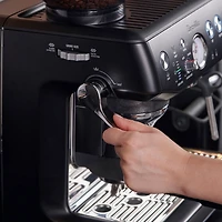 Breville the Barista Express® Impress Espresso Machine - Black Truffle