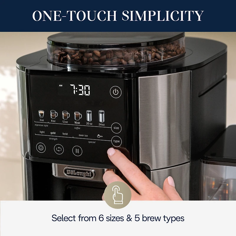 De'Longhi TrueBrew Automatic Coffee Machine
