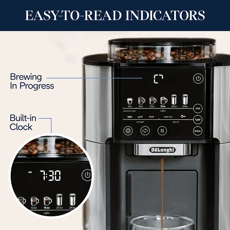 De'Longhi TrueBrew Automatic Coffee Machine