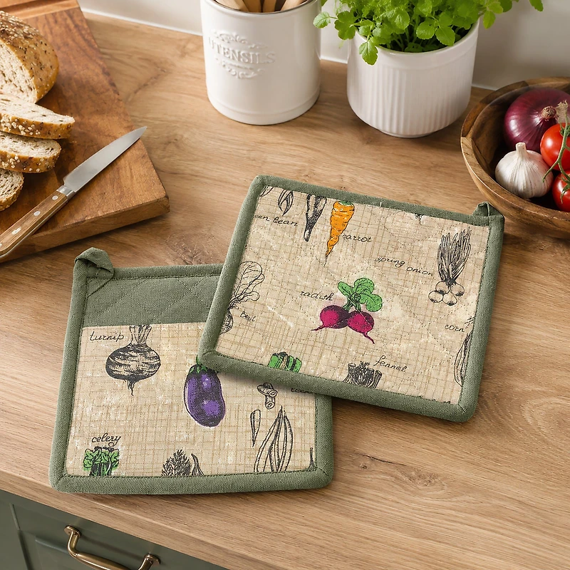 Legumes Pot Holder, Set of 2