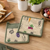 Legumes Pot Holder, Set of 2