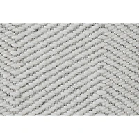 Malur Ivory and Silver Rug