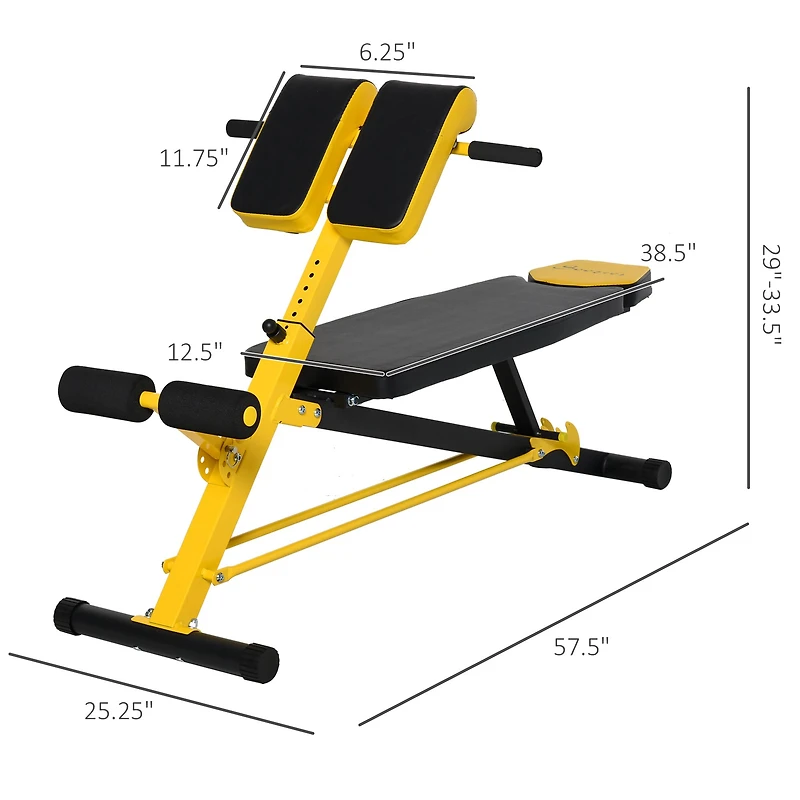 Banc de musculation multifonction ajustable