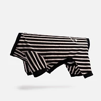 Dog's Pack of 2 Pyjamas by SilverPaw - Stripes and Red Plaid Prints