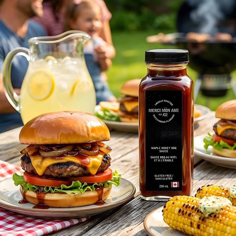 Merci mon Ami Honey Maple BBQ Sauce 250ml
