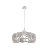 Luminaire suspendu en bois Selene