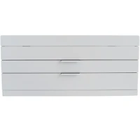 Mele and Co Misty Oceanside Wooden Jewellery Box - Grey