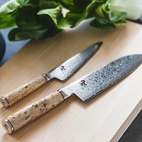 ZWILLING Miyabi 5000MCD Santoku Knife, 7'' - Birchwood