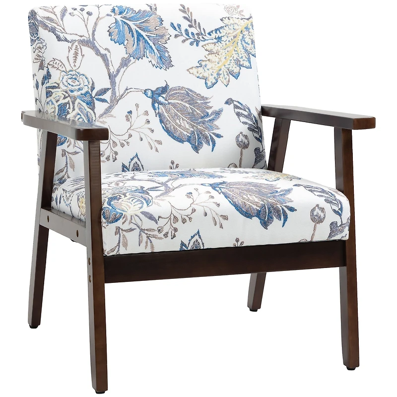 Modern Accent Chairs with Cushioned Seat