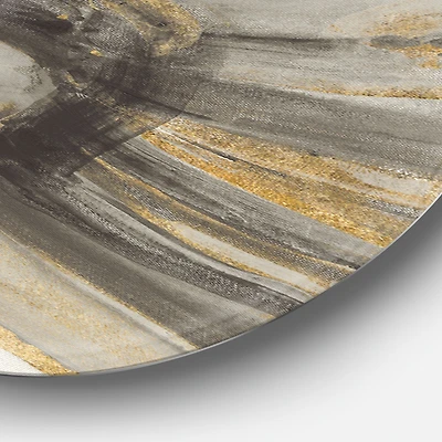 Glam Gold Canion Metal Wall Art