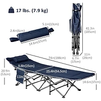 Folding Camping Sleeping Cot for Adults