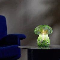 Mushroom Glass Table Lamp