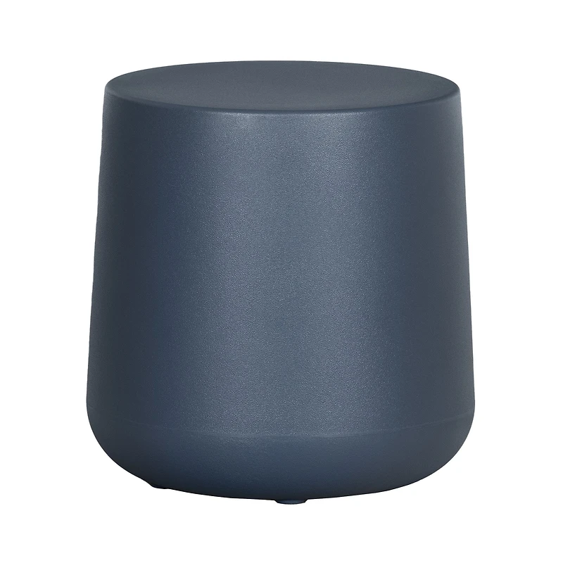 Dalya Round Outdoor Side Table Blue by South Shore Furniture