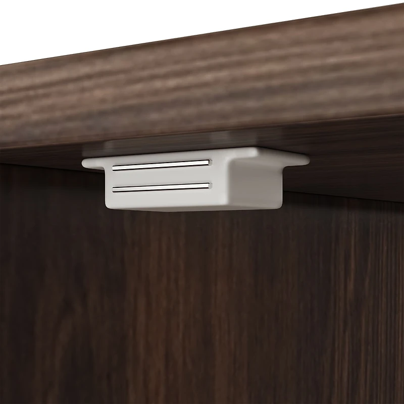 Sideboard with Embossed Wood Doors