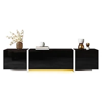 Modern High-Gloss TV Cabinet